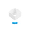 thumbnail image 3 of Uxcell Porte-Craie de Piscine Support de Rangement pour Craie de Billard Porte-Craie de Queue Portable Blanc Lot de 20, 3 of 5