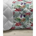 thumbnail image 3 of Lemon Down Alternative Comforter, Summer Tree Branches Ripe Slices Freshness Juicy Delicious Lemonade Motif, Microfiber Quilt for All Season, 5 Sizes, Yellow Green and White, by Ambesonne, 3 of 3