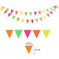thumbnail image 3 of Moluckfu Guirnalda De Banderines De Multicolor Para Ambiente Alegre En Celebraciones, 3 of 8