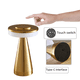 thumbnail image 4 of Lámpara de mesa de bar recargable LED, lámpara de mesa de comedor, lámpara de mesa decorativa para cafetería, luz de noche USB para mesita de noche, 4 of 5