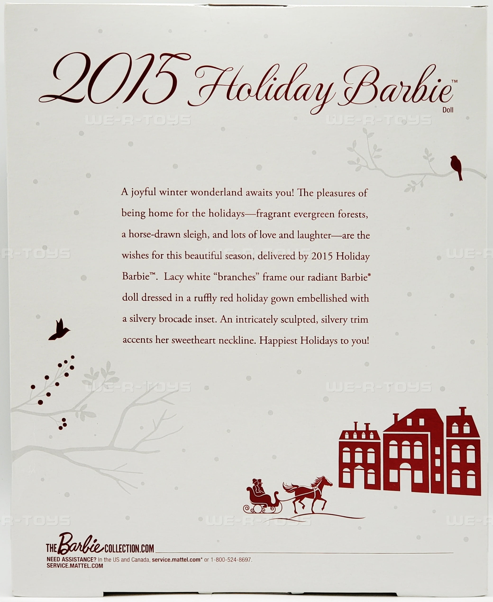 Barbie 2015 Holiday Doll