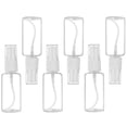 thumbnail image 1 of Botella pulverizadora de plástico pequeña de 1Oz/30Ml, minibotellas vacías de viaje con embudos y etiquetas, paquete de 6, 1 of 8
