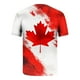 thumbnail image 4 of Tops para hombre, blusas y camisas de manga corta con cuello redondo para hombre, jersey informal con cuello redondo estampado para hombre, pantalones cortos deportivos para fitness, blusa de poliéste, 4 of 5