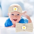 thumbnail image 4 of Hair Rope Children'S Wool Headband Top Hairband For Warm Autumn And Winter Hairband Solid Flower Headband 21 Color, Hair Rope for Women, 4 of 4