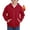 Red, variant on BIG ELEPHANT Boys' Zip-Up Hoodie with Pockets, Fleece-Lined Soft Cotton Jacket, 6-15Y