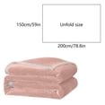 thumbnail image 3 of TIMIFIS Throw Blankets Soft Fuzzy Warm Fuzzy Throw Blankets Couch Fleece Throw Blankets Bed Cozy Machine Washable Thick Comfy Checkered Furry Sofa, 59X78 In, 3 of 6