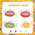 thumbnail image 4 of Caja Almacenamiento Frutas Silicona Protector Aguacate Reutilizable Soporte para Tomates Nevera 4 Uds., 4 of 4