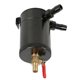thumbnail image 5 of Universal Oil Catch Can Compact Baffled 2-port Aluminum Reservoir Oil Catch Tank with Drain Valve F, 5 of 5