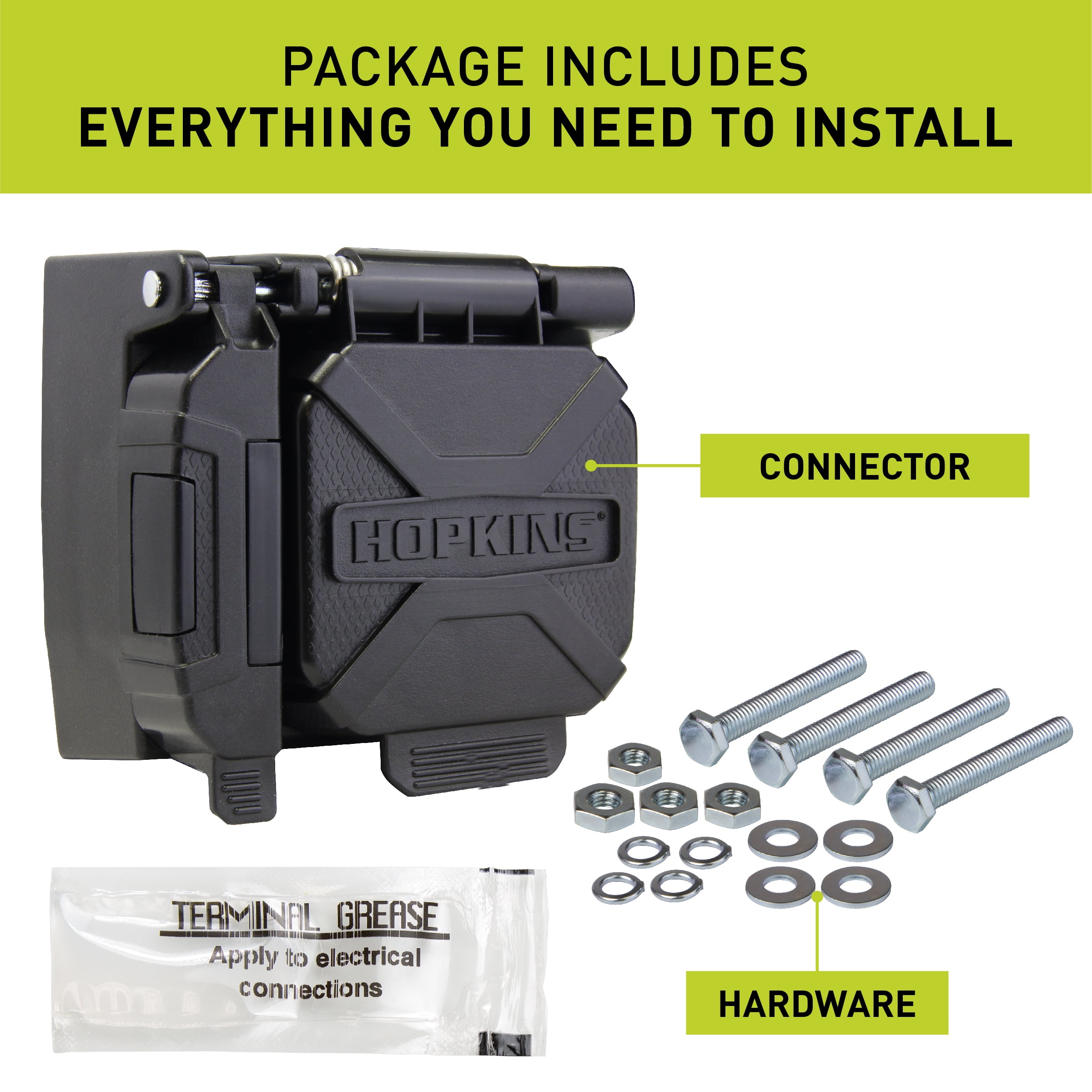 Hopkins Towing Solutions Endurance Multi-Tow 7 Blade 4 Flat