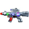 "12.5"" Light-Up Space Gun With Scope Attached Toy Weapon Costume Accessory"