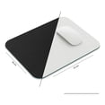 thumbnail image 2 of Mouse Pad de 22 * 18cm, Color Blanco Liso Mouse Mat de Antideslizante Natural en Neopreno, Alfombrilla de Mouse para Juego Color Duradero de Textura, 2 of 2