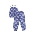 thumbnail image 4 of ITFABS Toddler Girls 2Pcs Spring Outfits, Bohemian Halter Tank Tops + Pants, 4 of 9