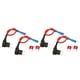 thumbnail image 1 of 4 Paquetes De Portafusibles De Grifo De Micro Fusible Para Agregar Un Circuito, Camión De Automóvil De Bajo De 165 Mm Cola Adaptador de portafusibles, 1 of 8