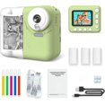 thumbnail image 3 of Huzeye Snapalette Printcam, Kids Instant Print Camera, 1080p HD, 10x Zoom, Selfie & Video (Blue), 3 of 5