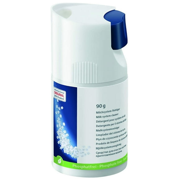 Jura Milk System Cleaner Mini-Tabs w/Dispenser (90g bottle) for all Jura frothing systems