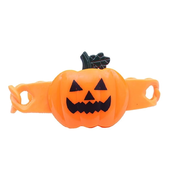 Bearachild brillante de calabaza de Halloween luminosa de de Halloween Reloj brillante naranja de Halloween con de botón Kits de decoración para fiestas No.2 Bearachild HA027278-02