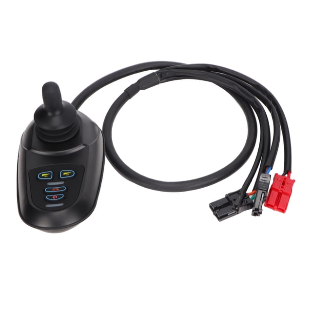 Controlador de Joystick de Silla de Ruedas, Controlador de Silla de Ruedas Eléctrico DC24V A Prueba de Corrosión de Alta Sensibilidad Gran Compatibilidad ABS para equipos de Equipos de