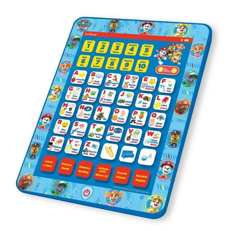 Lexibook Paw Patrol Educational Bilingual Tablet (English/Spanish) 80 Activities- JCPAD002PAi2