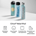 thumbnail image 3 of Cricut Matte Value Permanent Vinyl Roll, 12 in x 10 ft, Black, 3 of 8