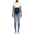 thumbnail image 4 of Sofia Jeans by Sofia Vergara Rosa Curvy Ankle Full Band Maternity Jeans, Sizes S-XXL, 4 of 6