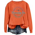 thumbnail image 2 of Orange Half Zip Sweatshirt Women, Zipper Hoodies For Women, Mama Boobery Brewing Co Sweatshirt Women Mama Crewneck Long Sleeve Graphic Shirts Mom Breastfeeding Pullover Tops, 2 of 4