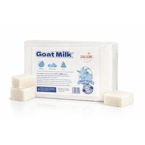 Goat Milk Soap Base, 2.23 lb | SLS/SLES-Free Melt & Pour | Natural Soap Making Base for Smooth, Creamy Bars