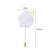 thumbnail image 2 of Ramilletes de Rosa Unique Bargains 12 Pcs Ceremonia de Boda Aniversario Cena Formal blanco, 2 of 5