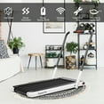 thumbnail image 3 of Gymax Tapis Roulant Électrique 2,25 Hp pour sous le Bureau avec Appli, Blanc, 3 of 10