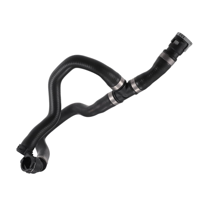 Manguera de calefacción HVAC de Unique Bargains compatible con Ford Escape 2013-2019, manguera de calentador de agua de motor de goma negra duradera