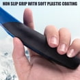 thumbnail image 4 of Plastic Snow Shovel 20.5x9.5x1cm Multi-Functional Mini Car Snow Shovel with Silicone Handle for Ice and Snow Removal Portable Winter Emergency Tool,Black(1PCS) JASKFLY, 4 of 8