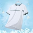 thumbnail image 5 of Luvrsol Mens Shirts Heavyweight Solid Crew Neck Basic Tee Breathable Cotton Blend Work Shirts XS-3XL, 5 of 8