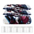 Spiderman 3Piece Quilt Set with 2 Pillowcases,79"x90" Bedding Sets