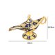 thumbnail image 3 of Decoración Creativa Aladdin Wishing Lamp Decoración Regalo Retro para Home Wedding Party (Azul) Wdftyju Libre de BPA, 3 of 3