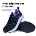 thumbnail image 4 of AiEles Women's Walking Shoes - Arch Support, Non-Slip, Shock Absorption, Breathable Mesh,Size 5.5-11, 4 of 6