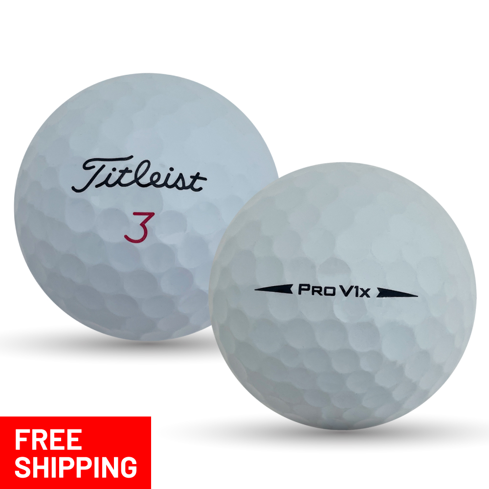 48 Pro V1x 2018 5A White Used Recycled Golf Balls, by Mulligan Golf