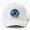 White, variant on Blue Cyborg Ninja Baseball Cap, Northern Sci-Fi Warrior Character Design, Classic Hat