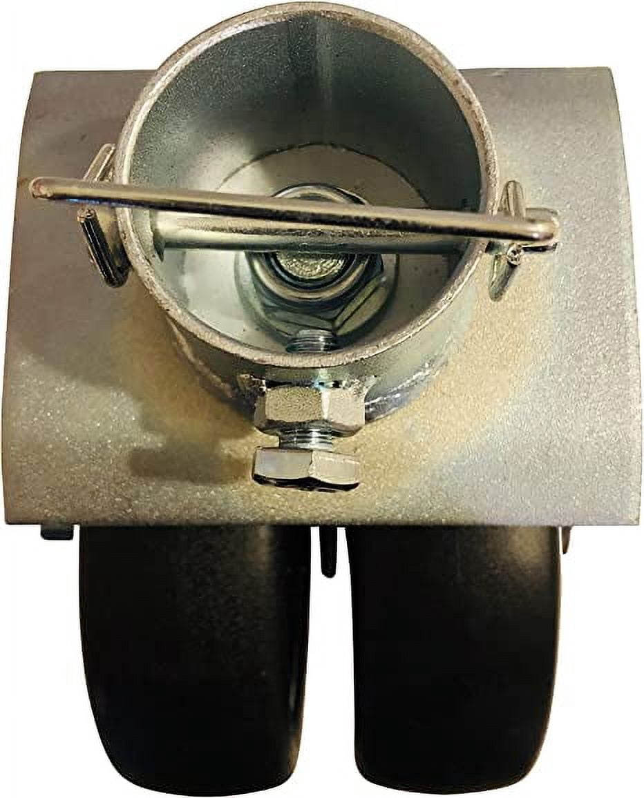 6" Dual Wheel Trailer Jack Caster (2,000 Pound Rated)