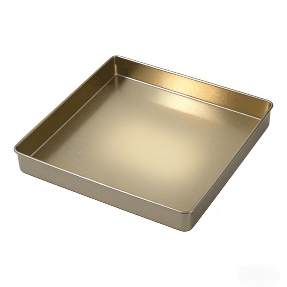 11×11Inch Square Cake Pan Deep Size Carbon Steel Nonstick Baking Pan for Cookie Brownie Cake Oven Safe