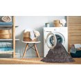 thumbnail image 2 of Ahgly Company Machine Washable Indoor Rectangle Industrial Modern Western Charcoal Gray Area Rugs, 6' x 9', 2 of 7