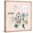 thumbnail image 2 of Marmont Hill Indoor Plants Sanctuary Framed Painting Print, 2 of 6