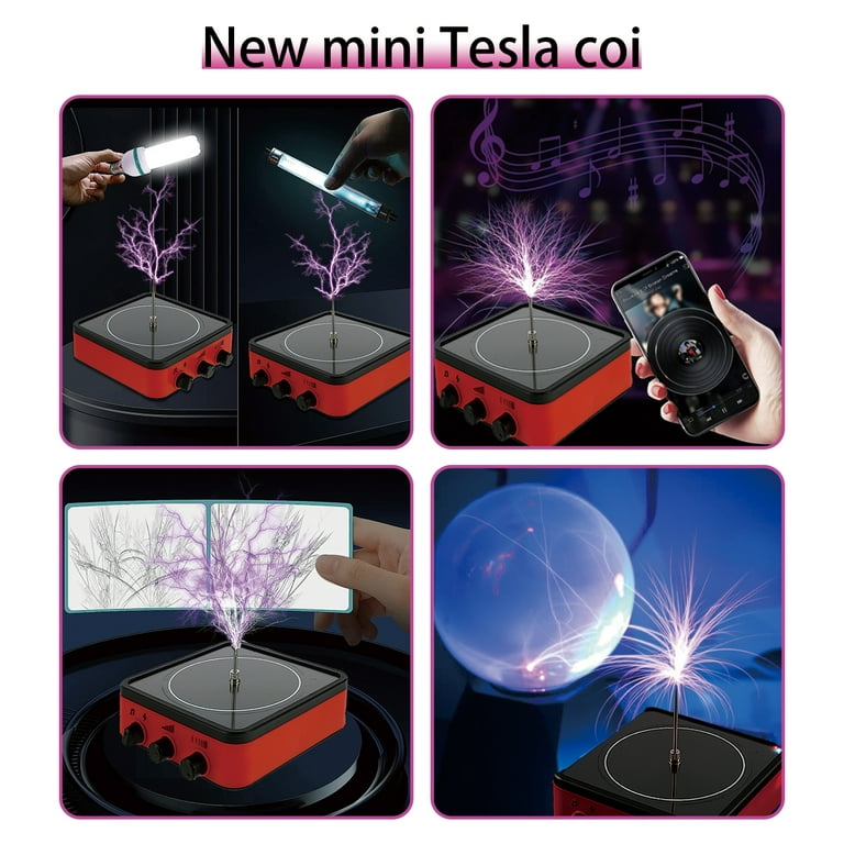 100w Music Tesla Coil Mini Version/Touchable Palm Lightning