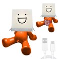 thumbnail image 4 of Little Shy Man Lámpara Creativa Noche Junto A La Cama Sentado LED Recargable, 4 of 9