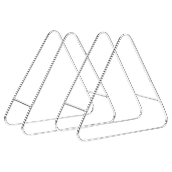 Raindrops 2 Pcs Kitchen Plate Holder Organizer Dinner Dish Plate Storage Rack Upright Dish Drying Rack Coaster Holder Metal Plate Dish Racks Stand For Cabinet