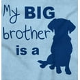 thumbnail image 3 of My Big Brother is a Dog Pet Lover Romper Boys or Girls Infant Baby Brisco Brands 12M, 3 of 6