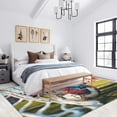 thumbnail image 3 of Sports Soccer Ball Area Rugs, Football Pattern Carpet, Washable Non Slip Low Pile Soft Rug for Bedroom Living Room Decor Mat 2ftx3ft, 3 of 8