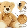 thumbnail image 3 of MorisMos 7 Packs Teddy Bears 14'' Bulk Stuffed Animals Plush Bear 7 Colors, 3 of 8