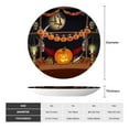 thumbnail image 2 of Balery Halloween Decoration Print Bone China Decorative Plate Ceramic Dinner Plates Art Crafts with Display Stand-10in, 2 of 6