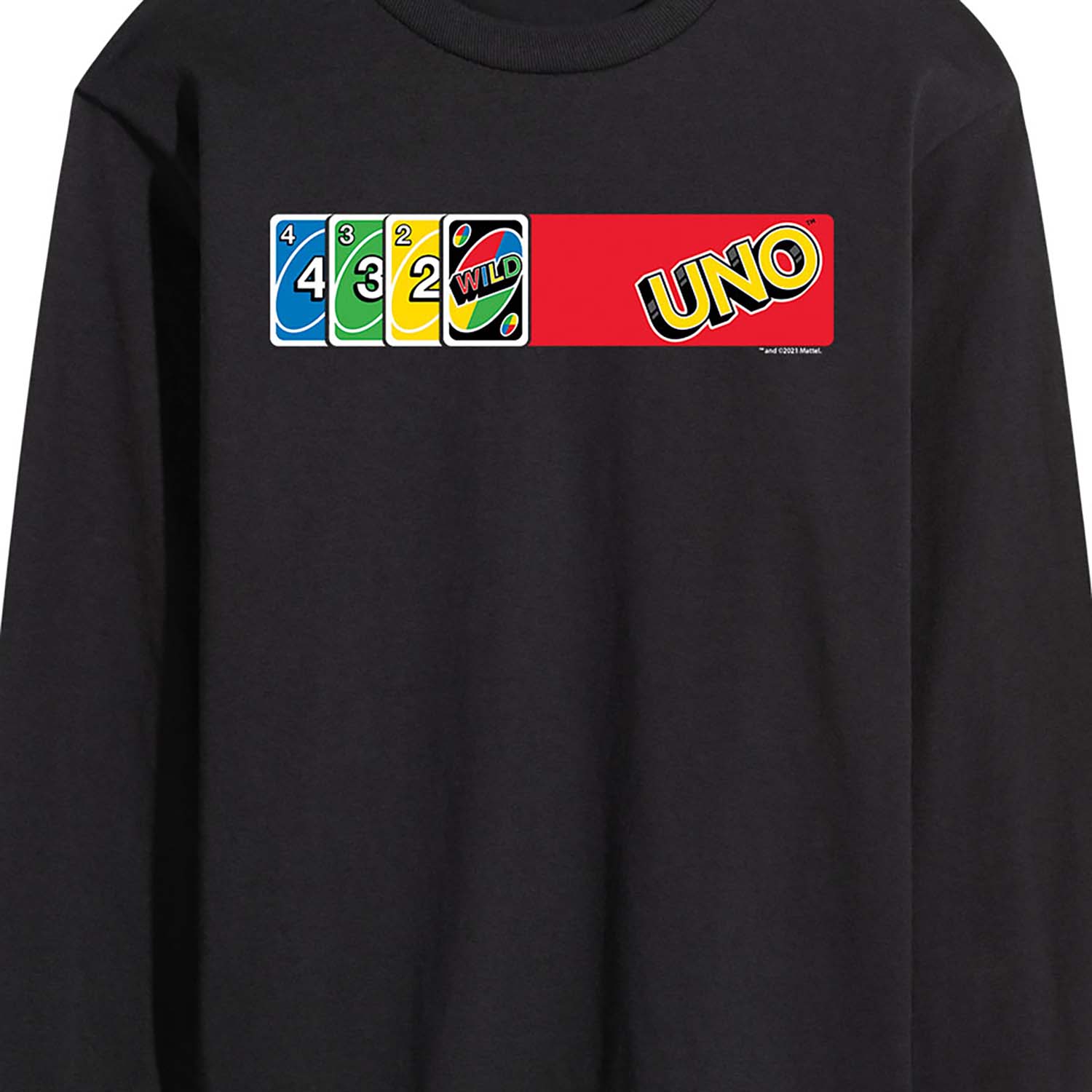 UNO - Card Spread - Men's Long Sleeve T-Shirt