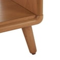 thumbnail image 6 of SAFAVIEH Solo Open Shelf Bench with Cushion, Cream/Natural, 6 of 8