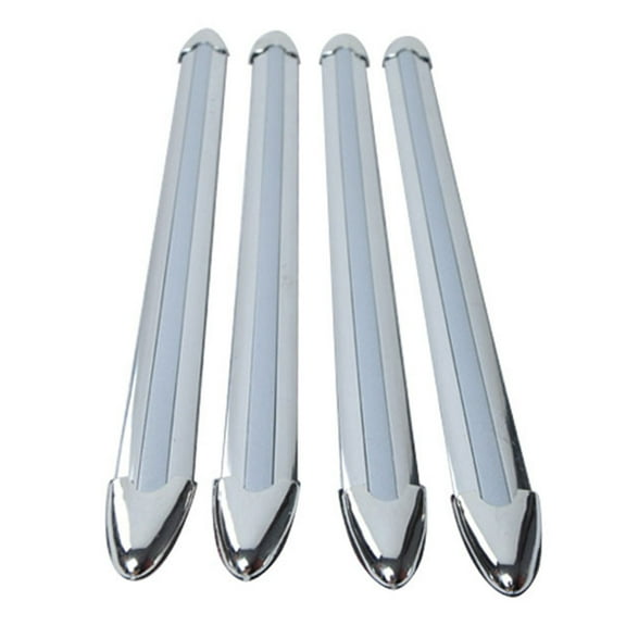 4Pcs Car Door Edge Protector Self-adhesive Anti-collision Bar Rubber Guard Bumper for Car Sedans Truck SUV
